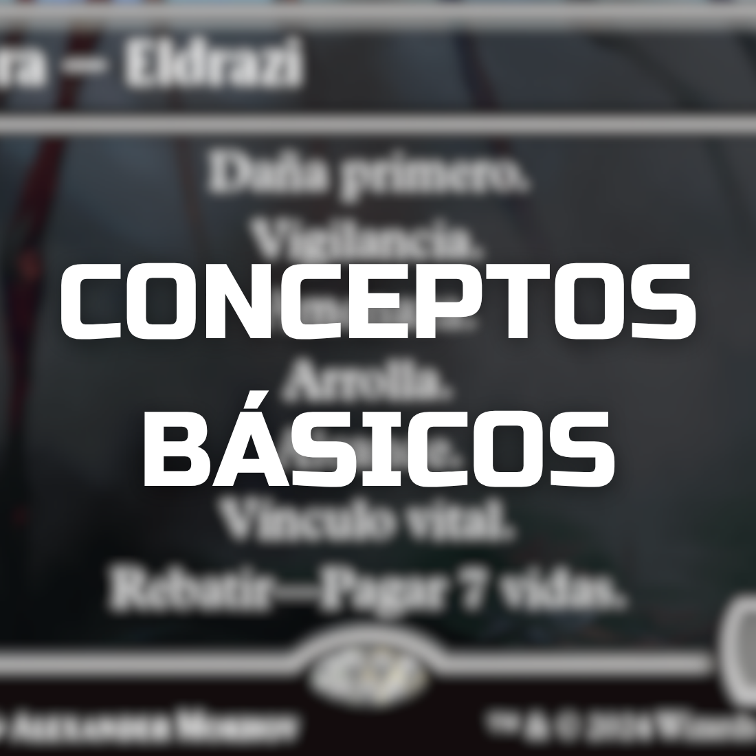 Iniciación a MTG: Conceptos básicos.